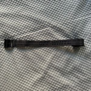 Off-White Black Belt